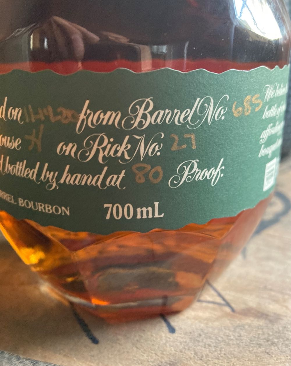 Blanton’s Special Reserve - Buffalo Trace (700mL) alcohol collectible [Barcode 080244009137] - Main Image 2