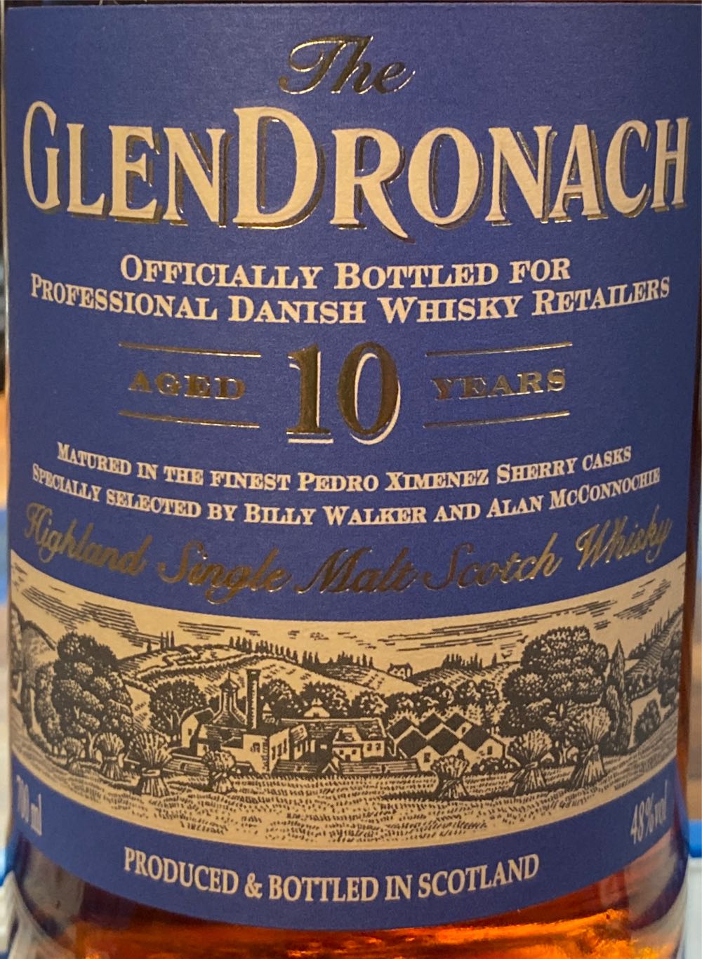 Glendronach 10 Year Old - Luke Skywalker - The Glendronach Distillery (700 mL) alcohol collectible [Barcode 5060399683517] - Main Image 3