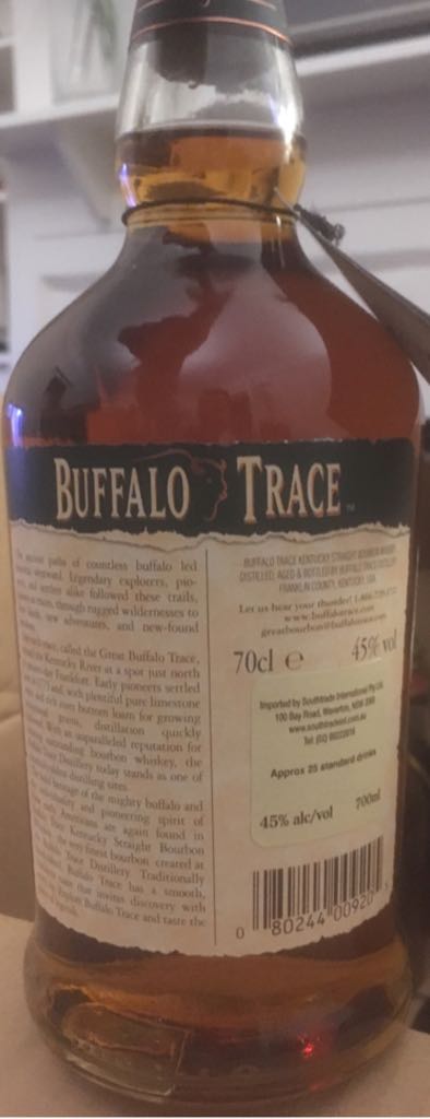 Buffalo Trace Single Barrel - Buffalo Trace Distillery (750 mL) alcohol collectible [Barcode 080244009205] - Main Image 2