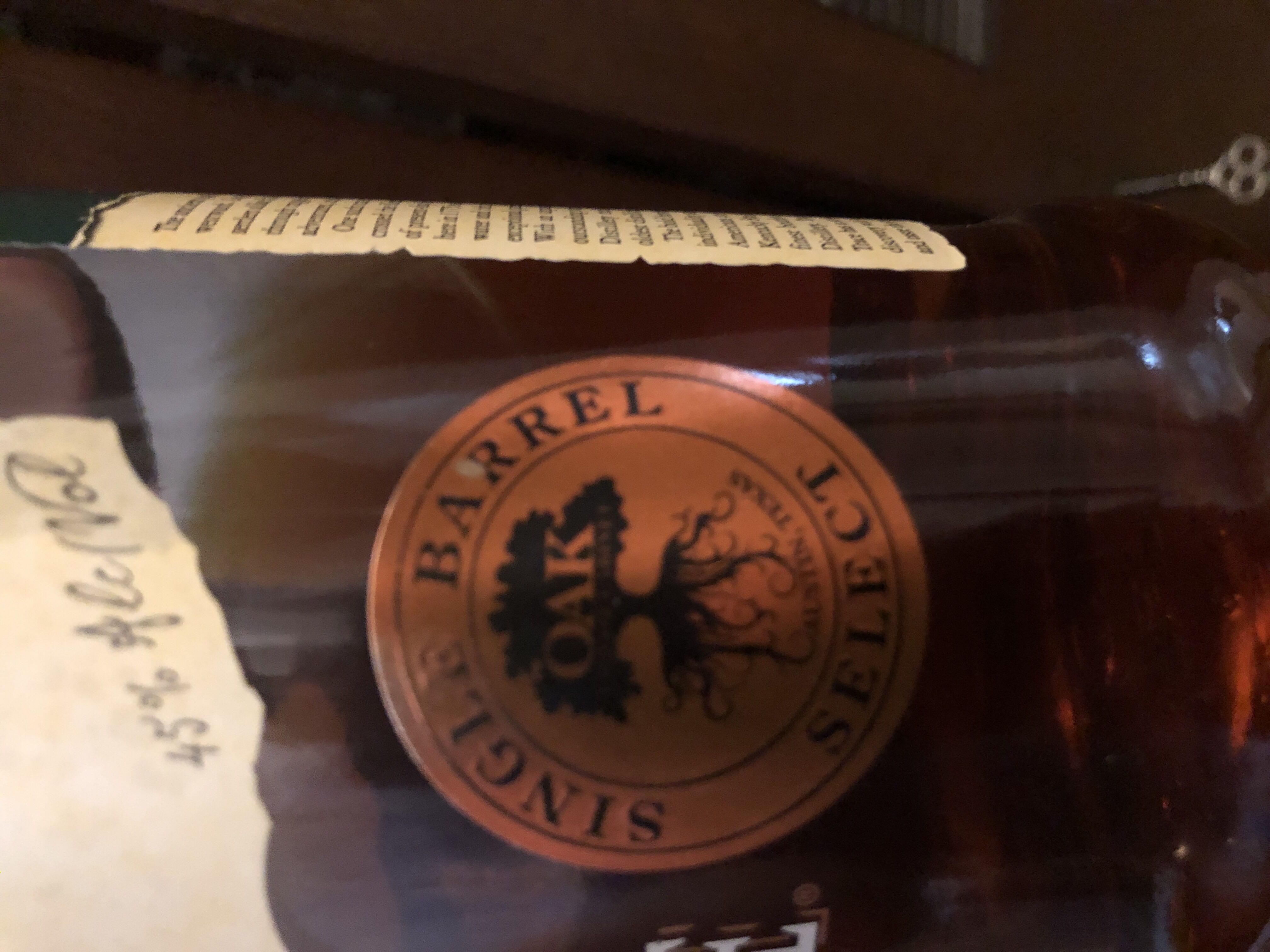 Buffalo Trace TBS Barrel Selection - Buffalo Trace Distillery (750mL) alcohol collectible [Barcode 080244009236] - Main Image 3