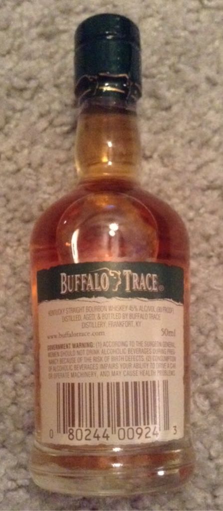 Buffalo Trace - Buffalo Trace Distillery (50 mL) alcohol collectible [Barcode 080244009243] - Main Image 2