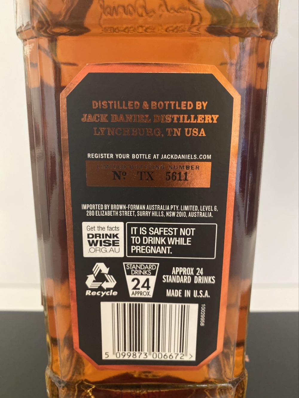 Master Distiller 3 - Jack Daniel‘s Distillery (700 mL) alcohol collectible [Barcode 5099873006672] - Main Image 3