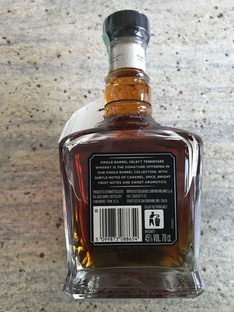 Slovakia Barrel Edition - Jack Daniel’s Distillery, Lynchburg, TN (70 L) alcohol collectible [Barcode 5099873088654] - Main Image 2