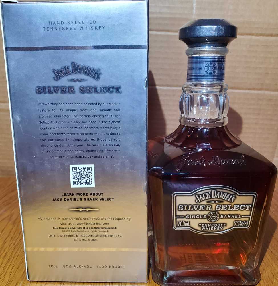 Single Barrel - Silver Select  - Jack Daniel Distillery (700 mL) alcohol collectible [Barcode 5099873236406] - Main Image 3
