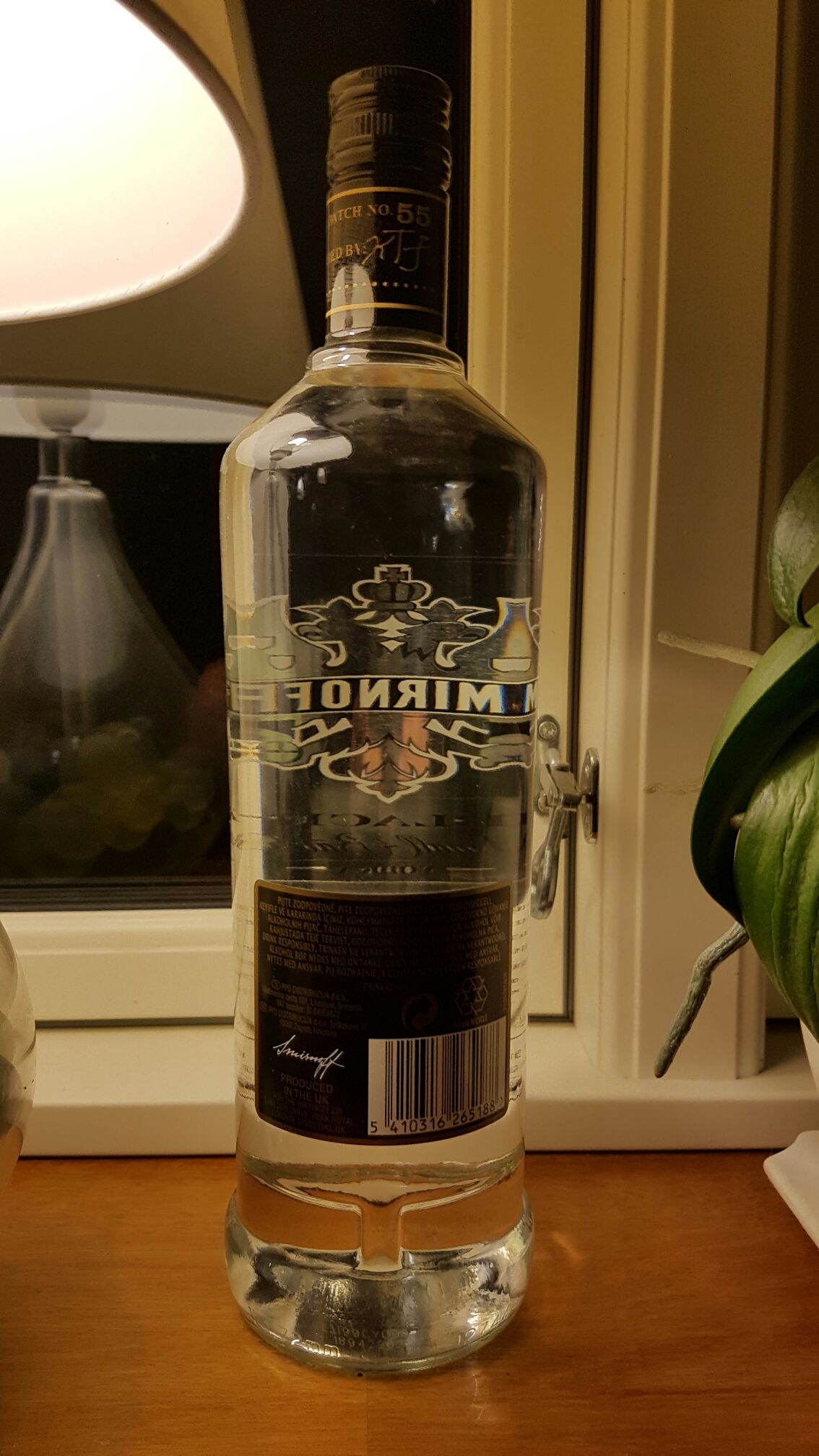 Smirnoff Gold Collection - The Smirnoff Co (1 L) alcohol collectible [Barcode 5410316265188] - Main Image 2