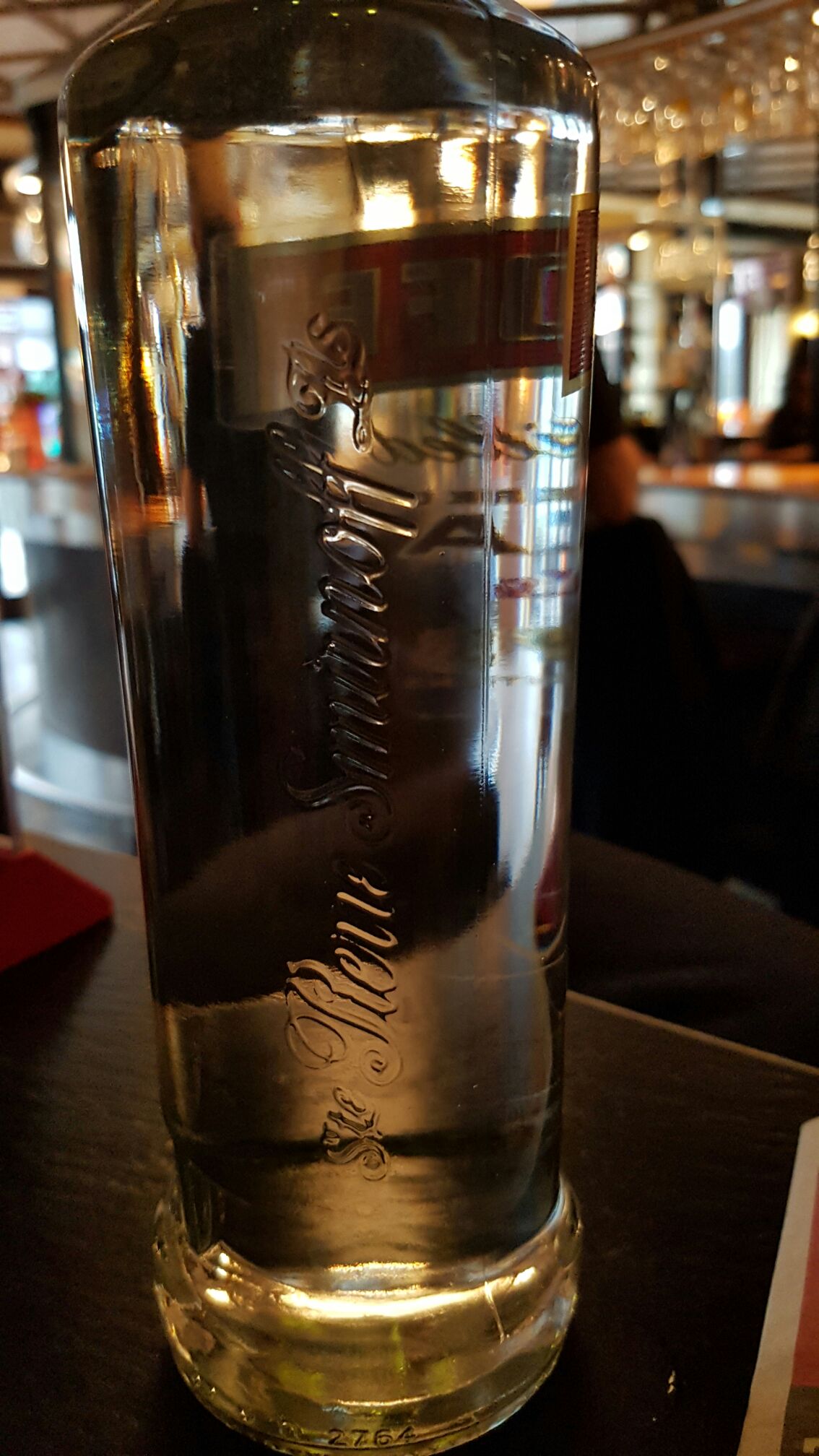 Smirnoff Vodka - The Smirnoff Co (700 mL) alcohol collectible [Barcode 5410316671118] - Main Image 2