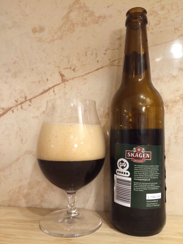 Skagen Skawskum Bayersk Øl - Skagen Bryghus (500 mL) alcohol collectible [Barcode 5704290000102] - Main Image 2
