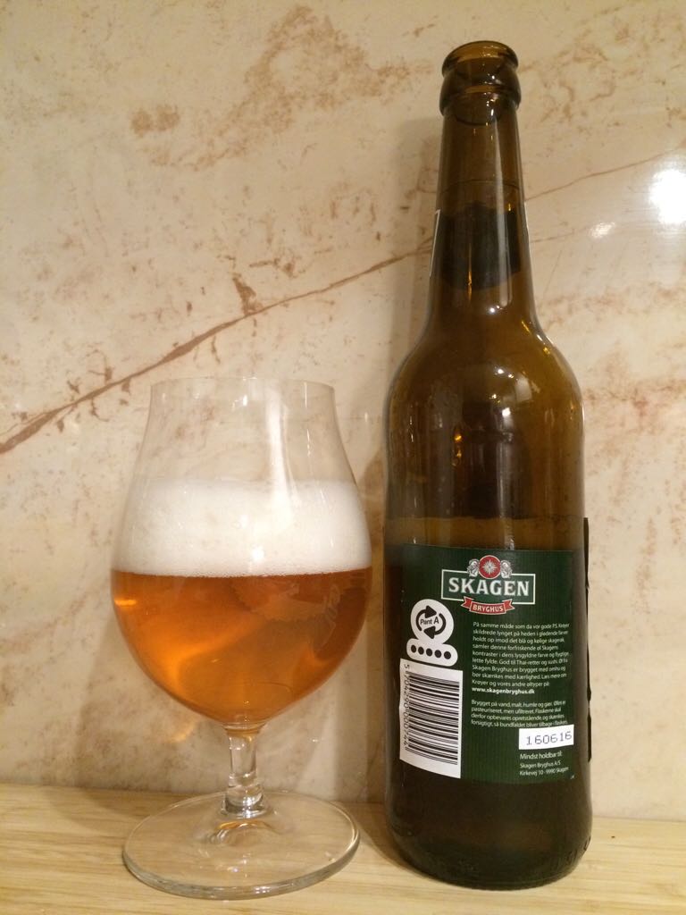 Skagen Krøyer Dansk Øl - Skagen Bryghus (500 mL) alcohol collectible [Barcode 5704290000744] - Main Image 2