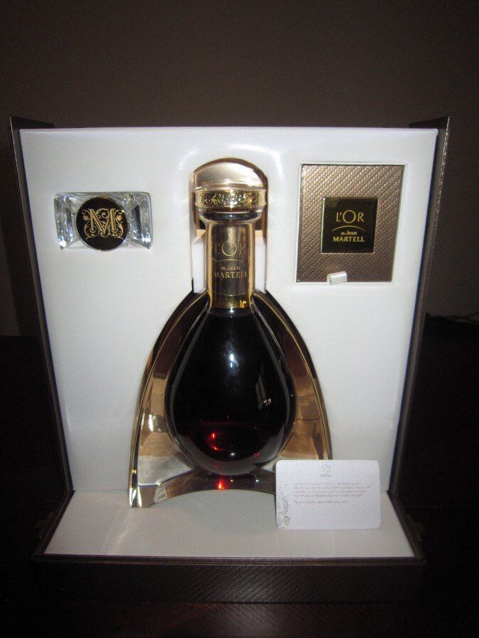 Martell L’or deJean - Martell & Co. (750 mL) alcohol collectible [Barcode 080432105153] - Main Image 2