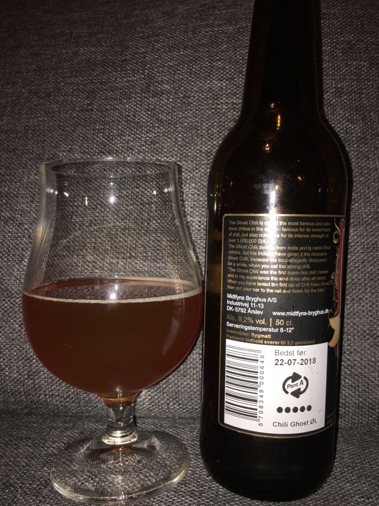 Ghost Chili Klaus - Midtfyns Bryghus (500 mL) alcohol collectible [Barcode 5708349000648] - Main Image 2