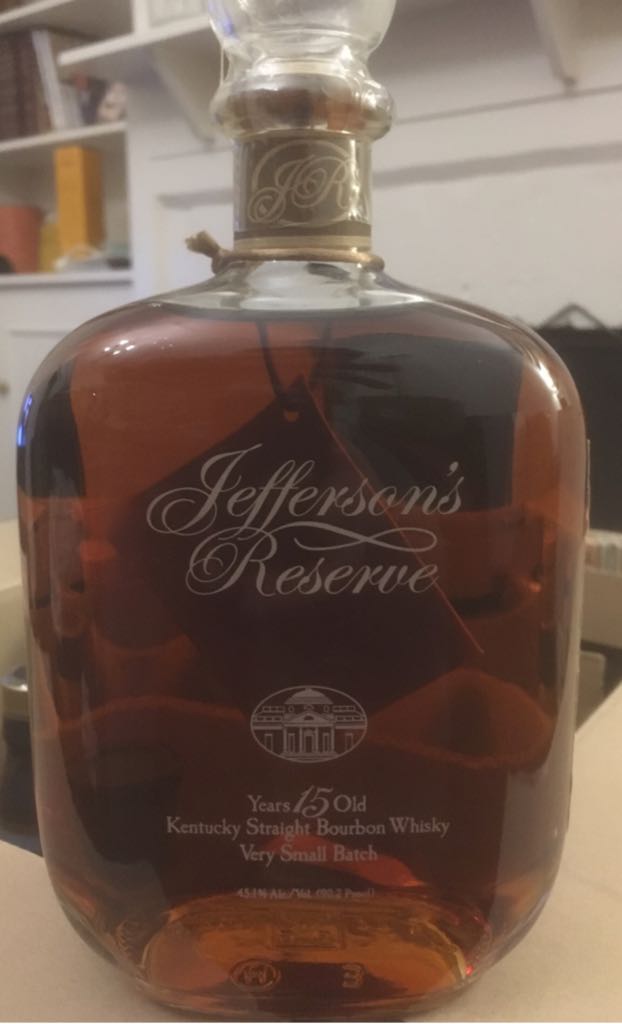 Jeffersons reserve - McLain and Kyne distillery (700 mL) alcohol collectible [Barcode 000000321174] - Main Image 1