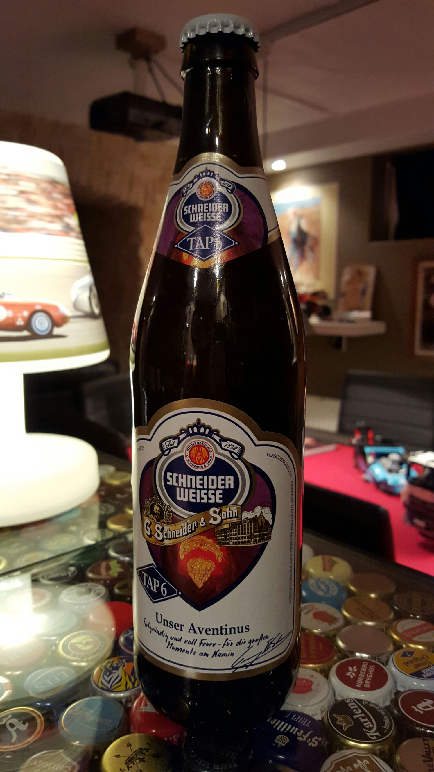 Tap 6 - Schneider Weisse (0,50L.) alcohol collectible [Barcode 5708577009970] - Main Image 1