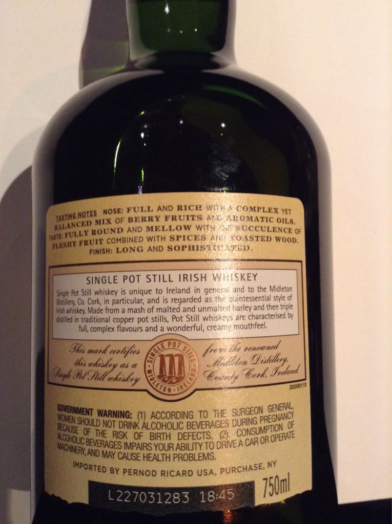 Redbreast 15 Year - Irish Distillers (750 mL) alcohol collectible [Barcode 080432106419] - Main Image 2