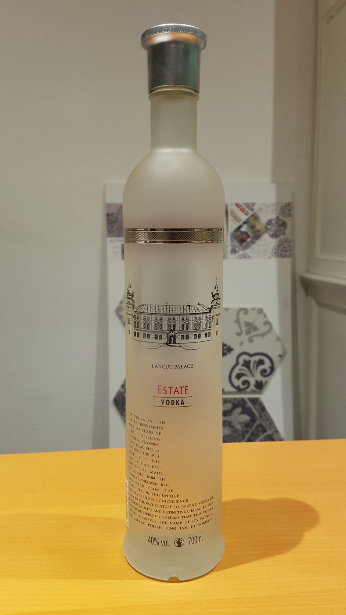 Sobieski Estate Vodka Single Rye - Sobieski S.A. (700mL) alcohol collectible [Barcode 5900226005634] - Main Image 2