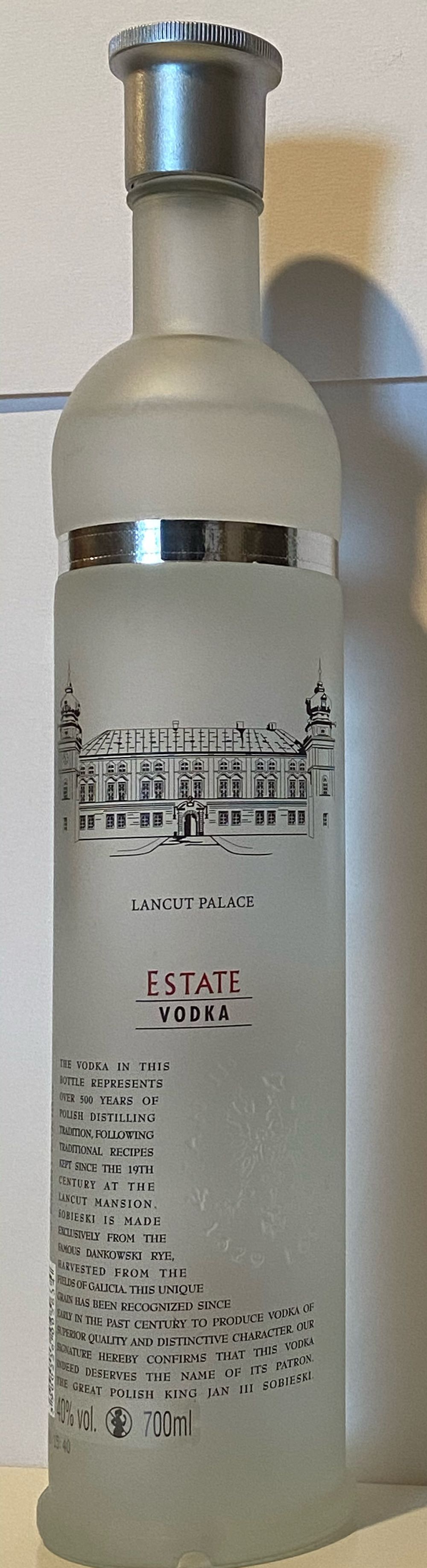 Sobieski Estate Vodka Single Rye - Sobieski S.A. (700mL) alcohol collectible [Barcode 5900226005634] - Main Image 4