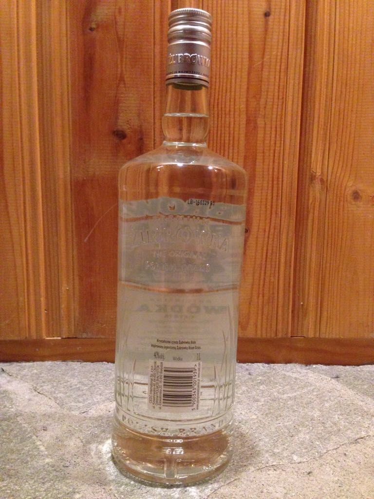 Žubrówka Biala - Puszcza Bialowieska (1000 mL) alcohol collectible [Barcode 5900343001939] - Main Image 2