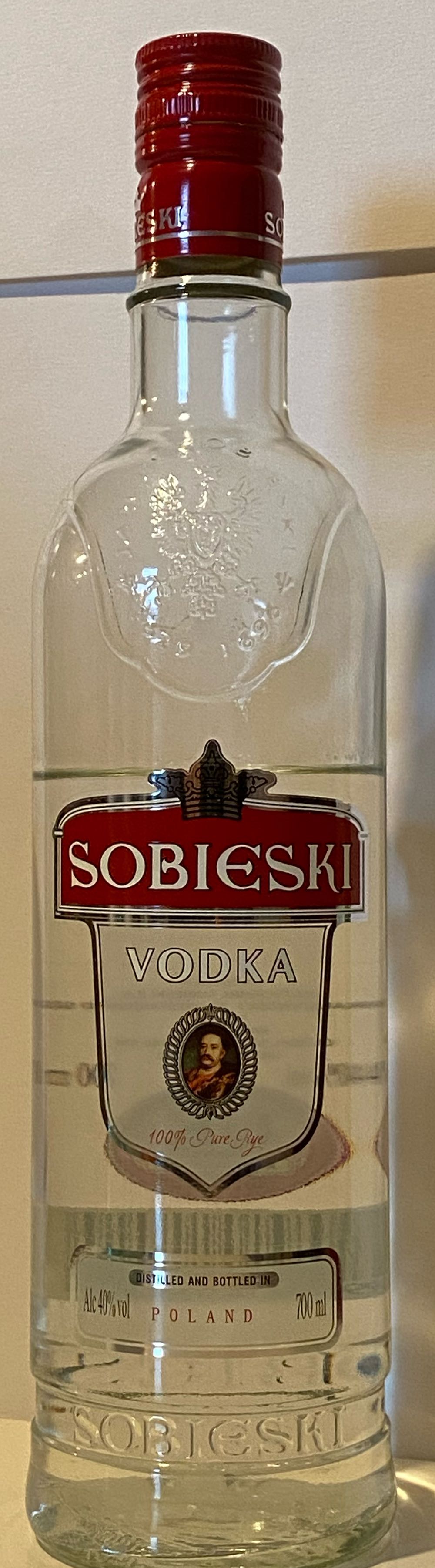 sobieski vodka - Destylarnia Sobieski (700 mL) alcohol collectible [Barcode 5908310148014] - Main Image 2