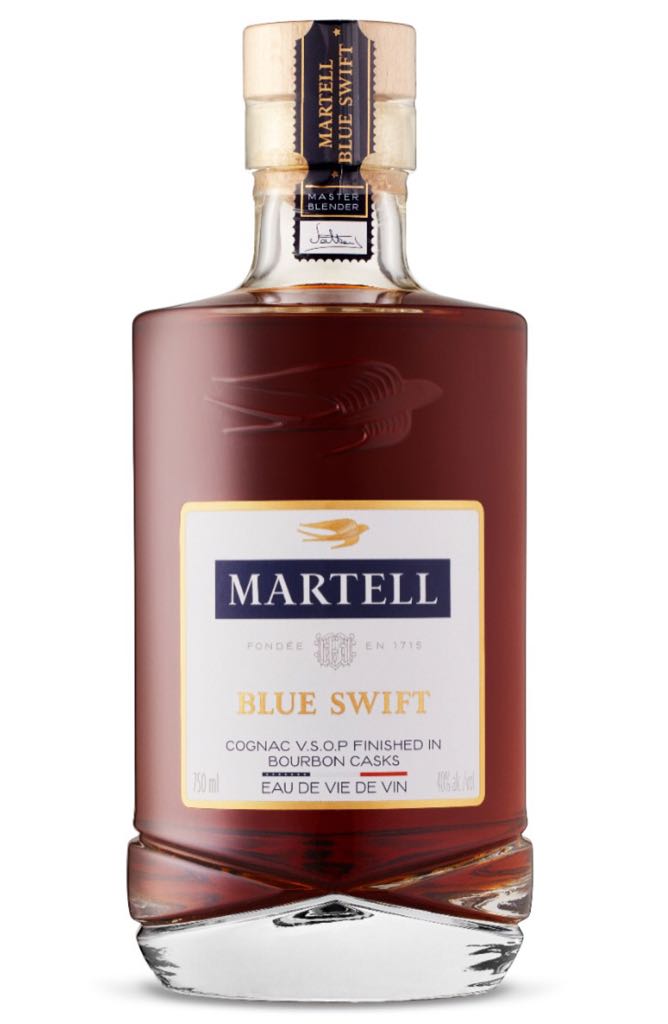 Martell Blue Swift - Martell & Co. (750 mL) alcohol collectible [Barcode 080432110829] - Main Image 2