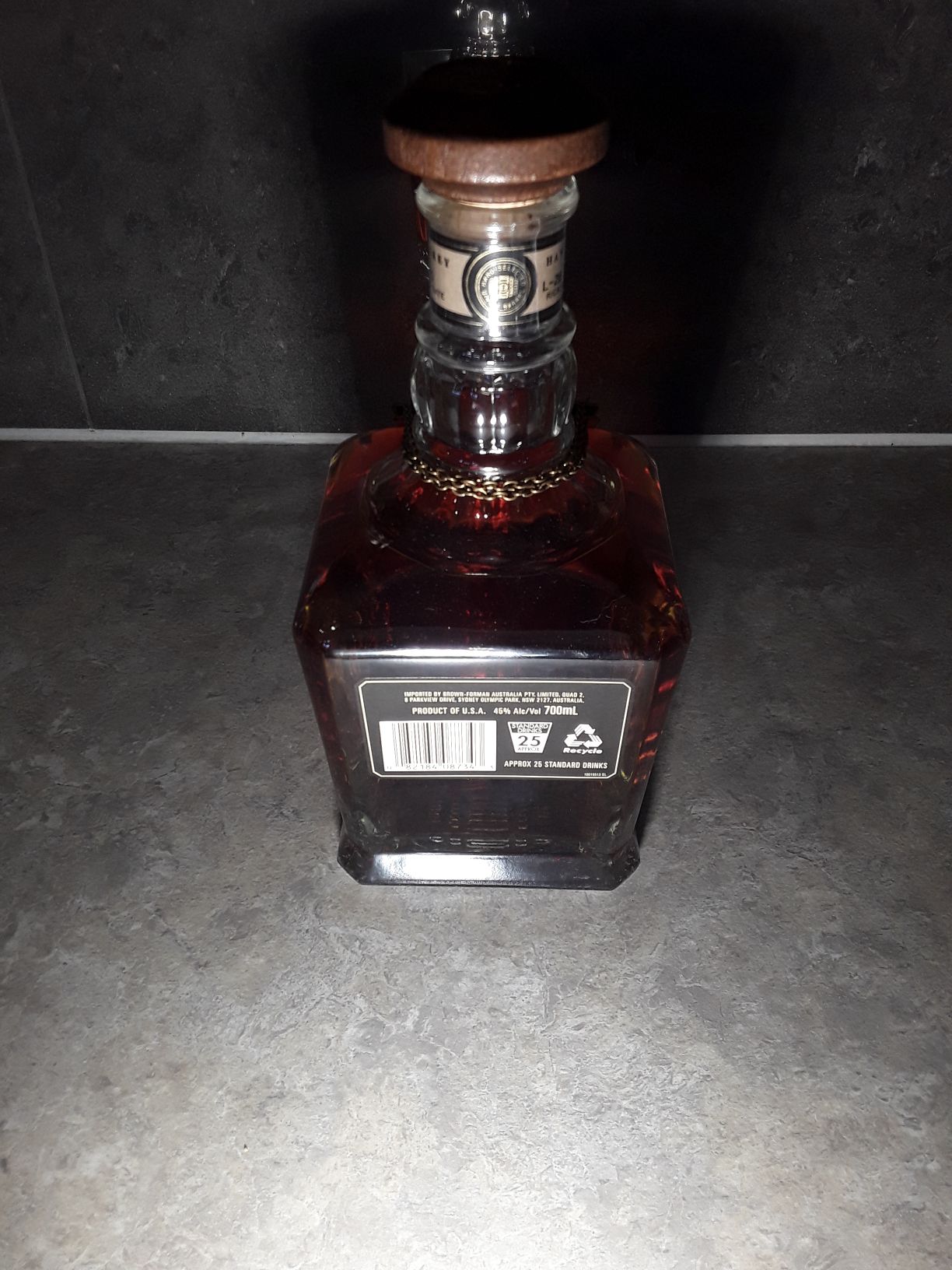 Jack Daniel’s Single Barrel Select - Specially Selected for Perth Australia 2010 - jack Daniel (700 mL) alcohol collectible [Barcode 6007884087343] - Main Image 2