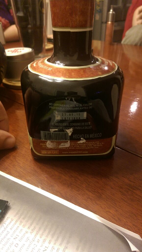 1921 Tequila Cream Liqueur - 1921 Tequila (750  mL) alcohol collectible [Barcode 608604000114] - Main Image 2