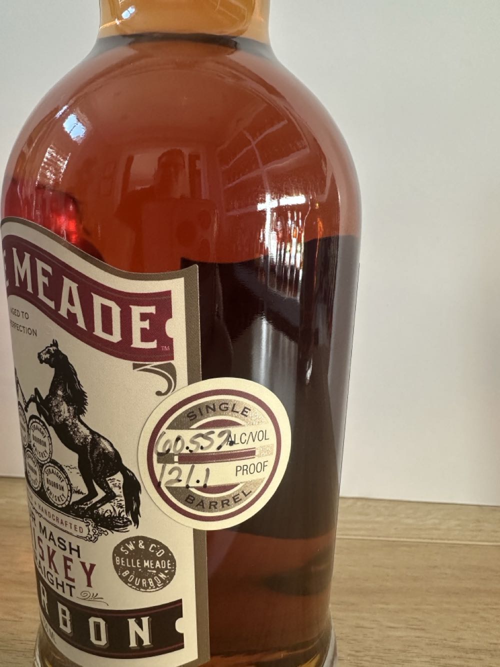 Belle Meade Single Barrel 12 Year - Nelson’s Green Brier, Nashville, TN (750mL) alcohol collectible [Barcode 609224885921] - Main Image 4