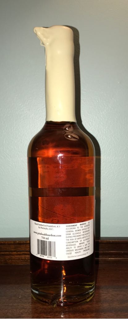 Pinhook Bourbon Yellow Wax - Pinhook bourbon (750 mL) alcohol collectible [Barcode 609788231233] - Main Image 2
