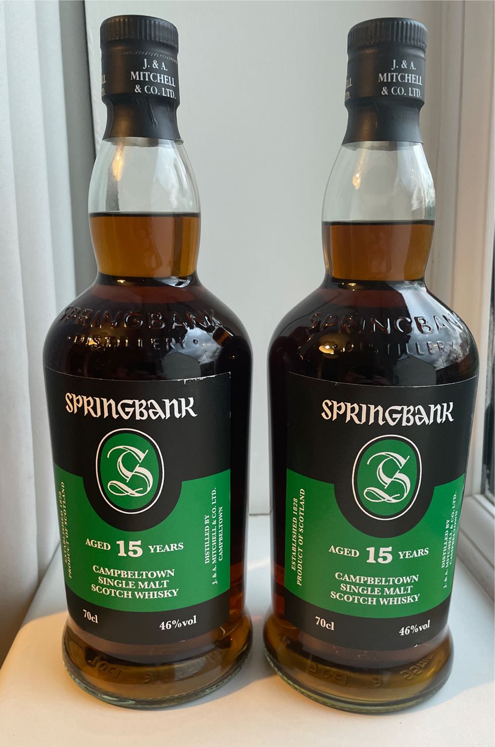 Springbank 15 Yo June 2021 (2025) - Springbank (70 mL) alcohol collectible [Barcode 610854157005] - Main Image 3