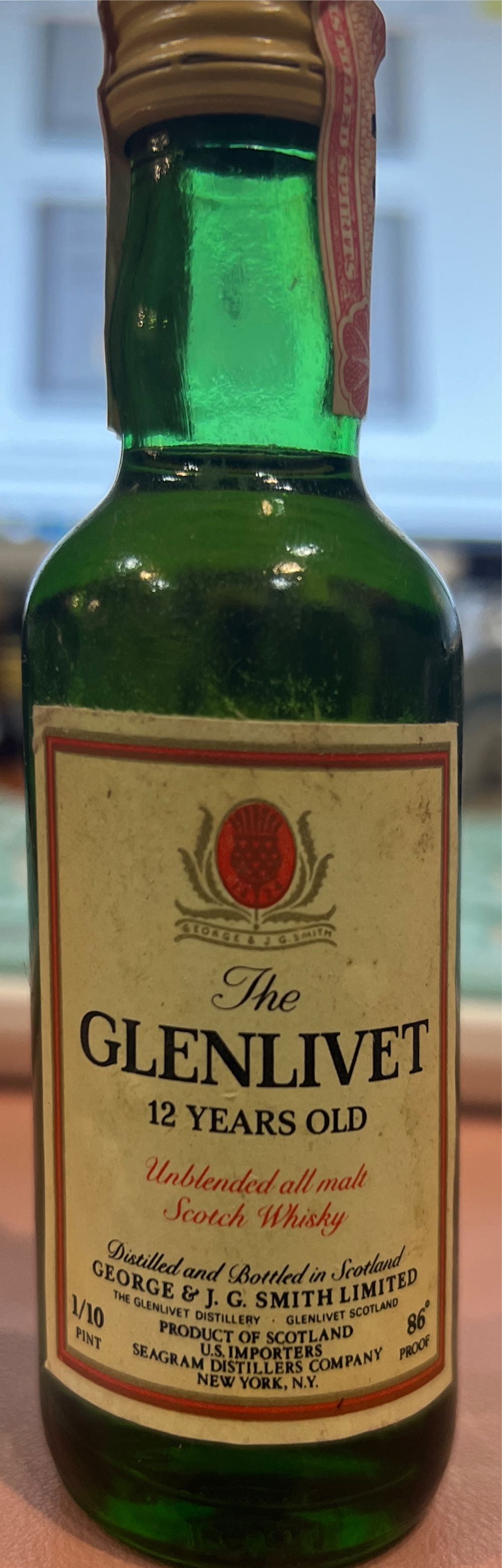 GLENLIVET 12y Double Oak Single Malt Scotch Whisky - The Glenlivet Distillery (1000 mL) alcohol collectible [Barcode 080432400708] - Main Image 4