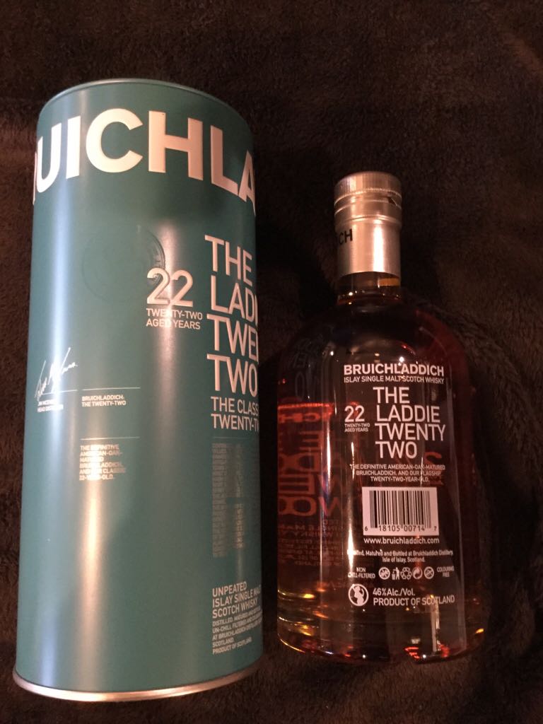 The Laddie Twenty Two - Bruichladdich Distillery (700 mL) alcohol collectible [Barcode 618105007147] - Main Image 2