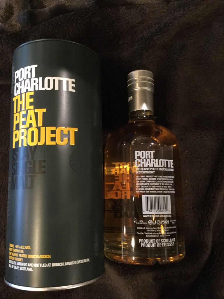 Port Charlotte: The Peat Project - Bruichladdich Distillery (700 mL) alcohol collectible [Barcode 618105007222] - Main Image 2