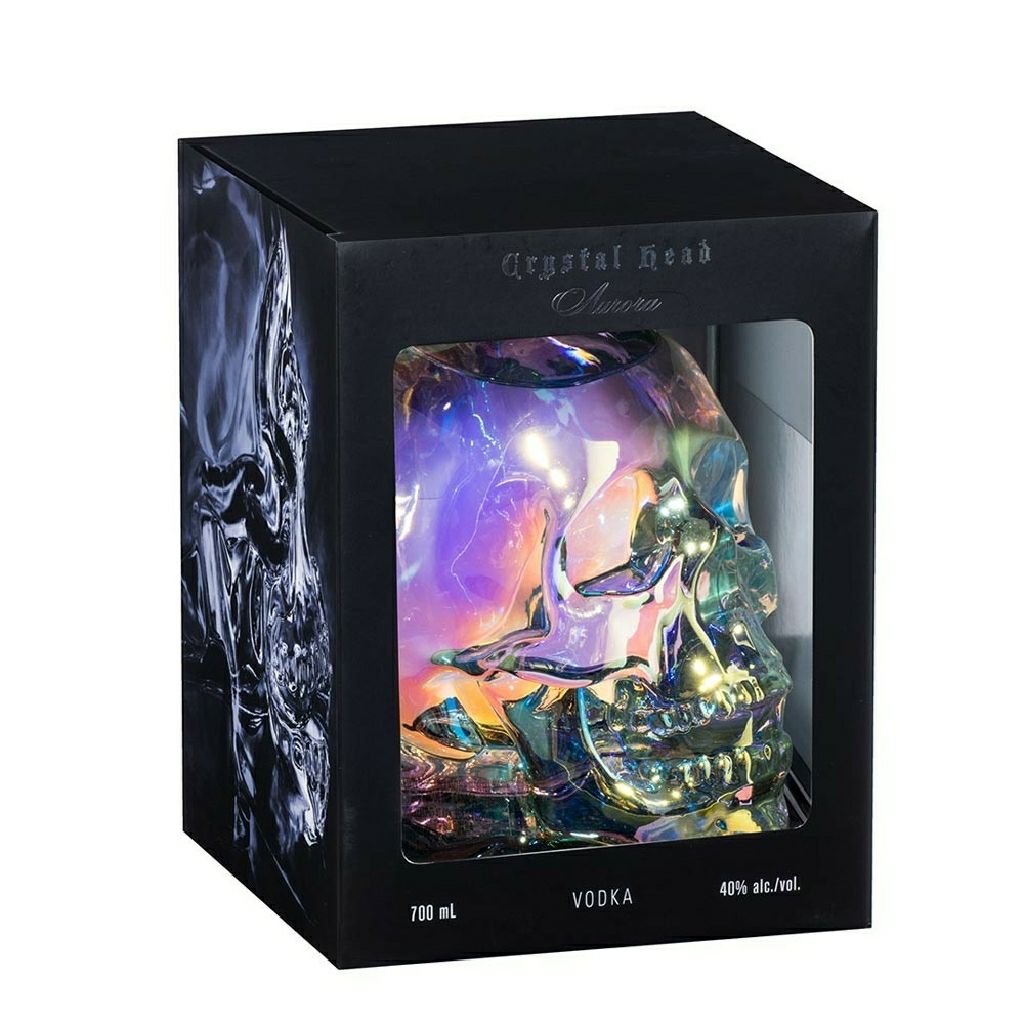 Crystal Head Aurora - Globefill Inc, St Johns CAN (750 mL) alcohol collectible [Barcode 627040411568] - Main Image 2