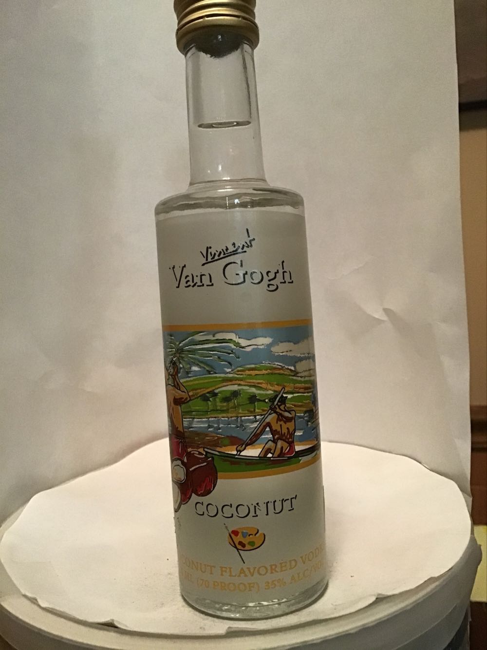 Van Gogh Acai-Blueberry & Dutch Chocolate & Coconut - The Royal Dirkzwager Distilleries (50mL) alcohol collectible [Barcode 633824151414] - Main Image 3