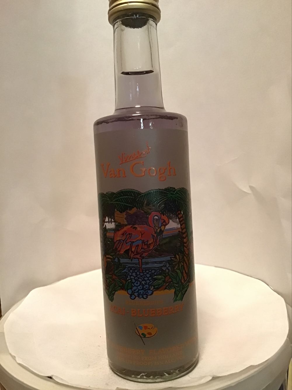 Van Gogh Acai-Blueberry & Dutch Chocolate & Coconut - The Royal Dirkzwager Distilleries (50mL) alcohol collectible [Barcode 633824151414] - Main Image 4