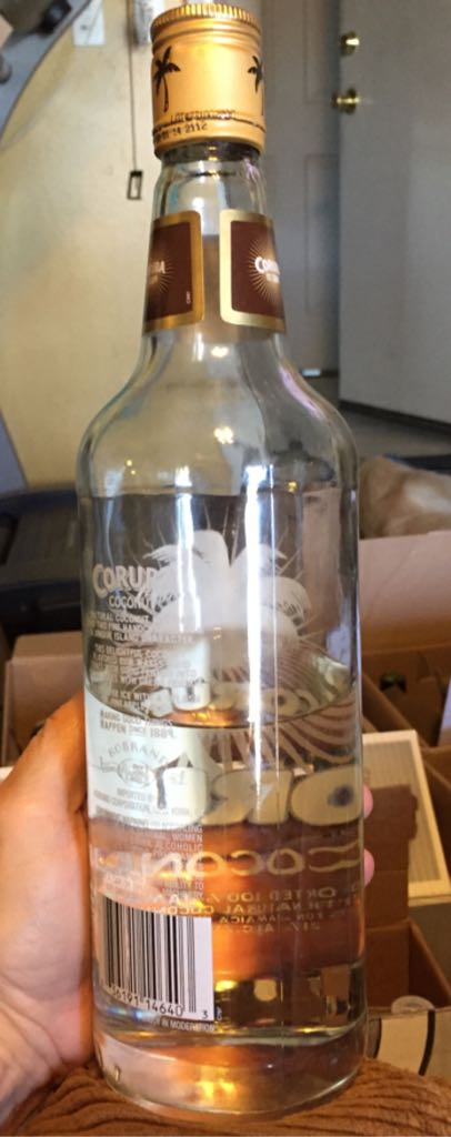 Coconut Rum - Coruba (750 mL) alcohol collectible [Barcode 636191146403] - Main Image 2