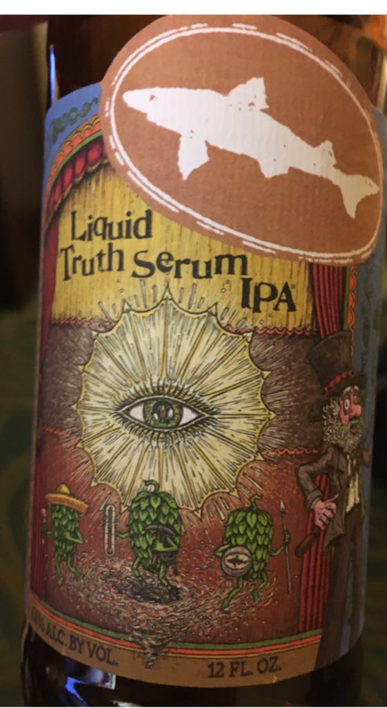 Liquid Truth Serum - Dogfish Head (12 fl. oz.) alcohol collectible [Barcode 638489001883] - Main Image 2