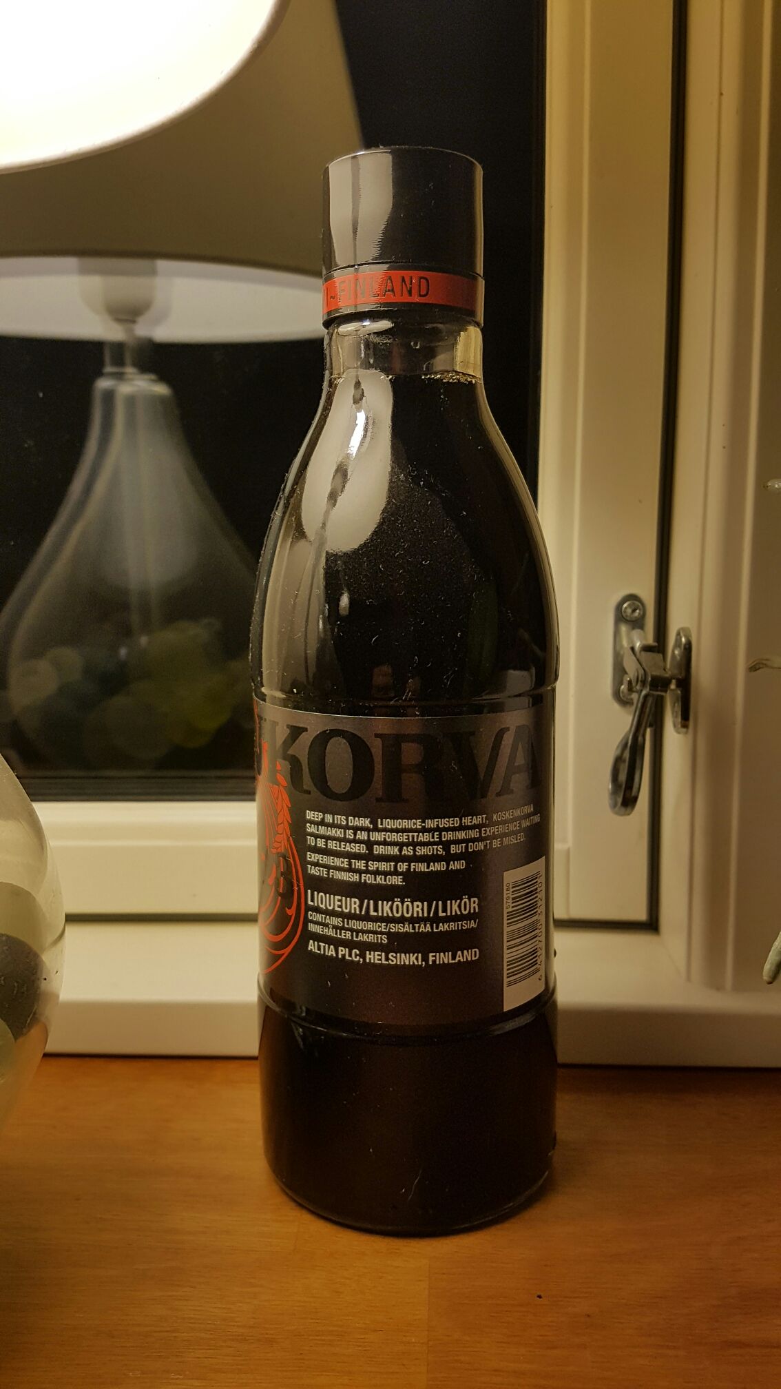 Koskenkorva Salmiakki 700ml 32% - Koskenkorva (700mL) alcohol collectible [Barcode 6412700312101] - Main Image 2