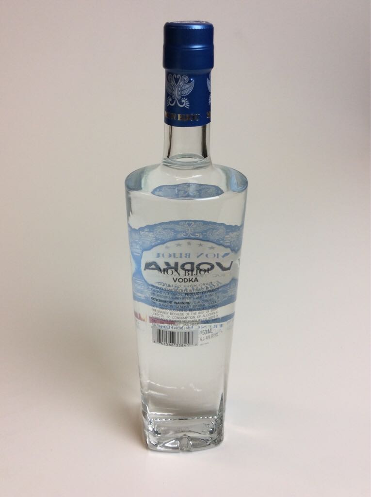 Mon Bijou Vodka - GCF (750mL) alcohol collectible [Barcode 641586338417] - Main Image 2