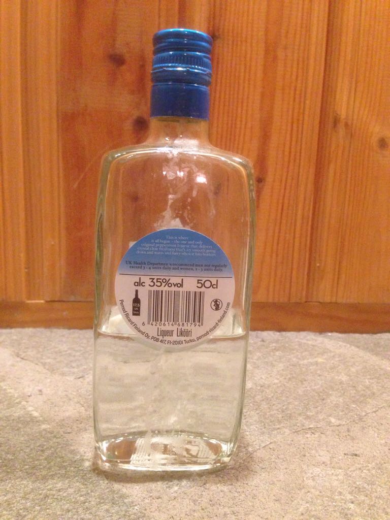 Minttu - Pernord Richard Finland Co (500 mL) alcohol collectible [Barcode 6420614681794] - Main Image 2