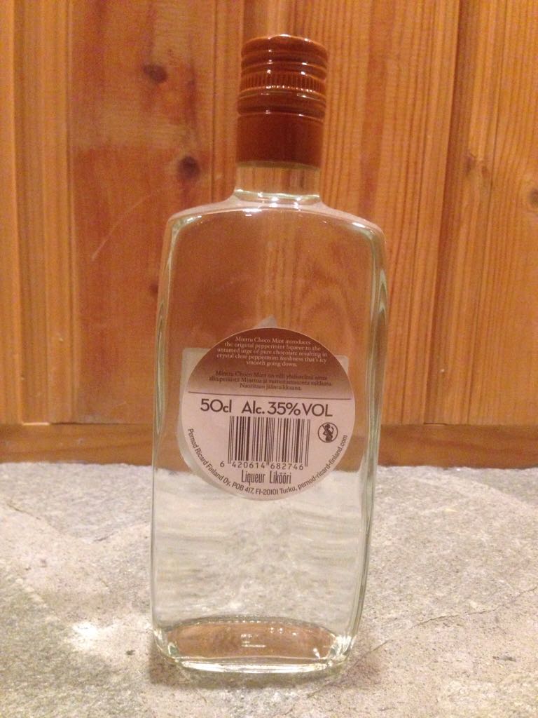 Минтту Шоколад - Pernord Richard Finland Co (0.5 L) alcohol collectible [Barcode 6420614682746] - Main Image 2