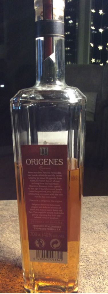 Don Pancho Origenes Rum 8 Jahre 0.7 Liter - Alcoholes Y Rones De Panama (700 mL) alcohol collectible [Barcode 6430043093341] - Main Image 2