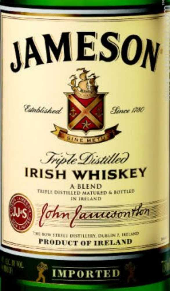 Jameson Irish Whiskey  - The Bow Street Destillery (50 mL) alcohol collectible [Barcode 080432500149] - Main Image 2