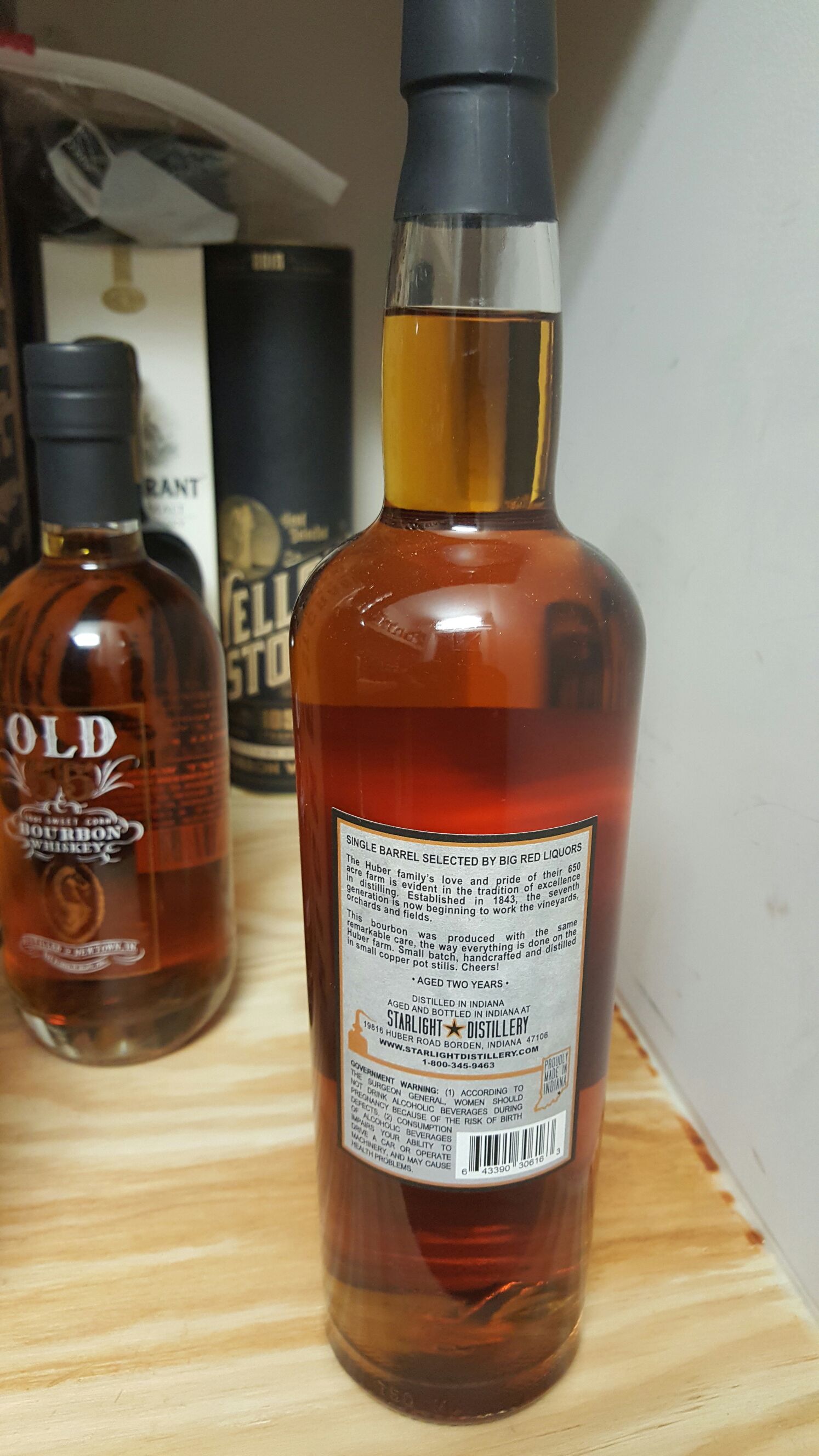 Starlight Distillery “The Joy Of Starlight, Ep. 2” Four Grain Single Barrel Bourbon Whiskey The Prime Barrel Pick #19 - Starlight Distillery (750mL) alcohol collectible [Barcode 643390306163] - Main Image 2