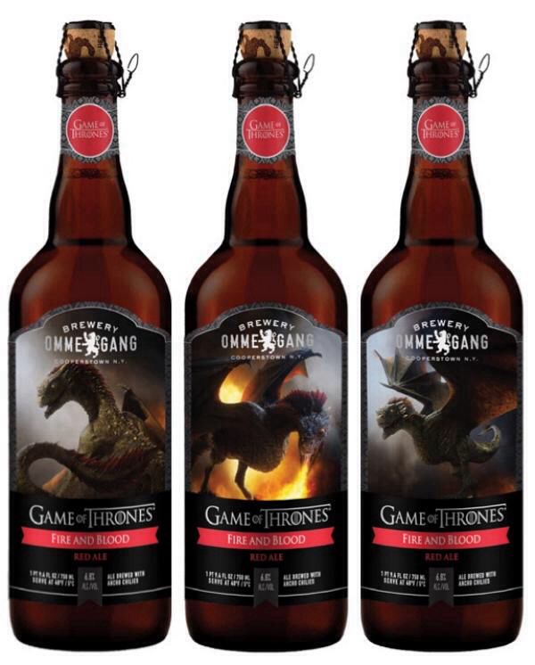 Brewery Ommegang Game of Thrones Fire and Blood - Brewery Ommegang (750mL) alcohol collectible [Barcode 649440341320] - Main Image 2