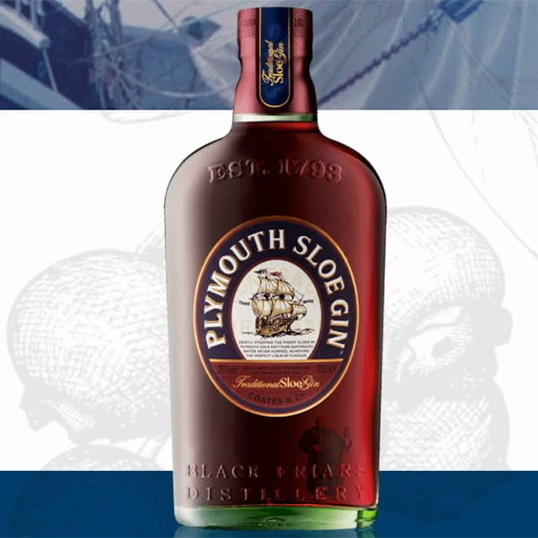Plymouth Sloe Gin - Black Friars (750 mL) alcohol collectible [Barcode 652080100417] - Main Image 2