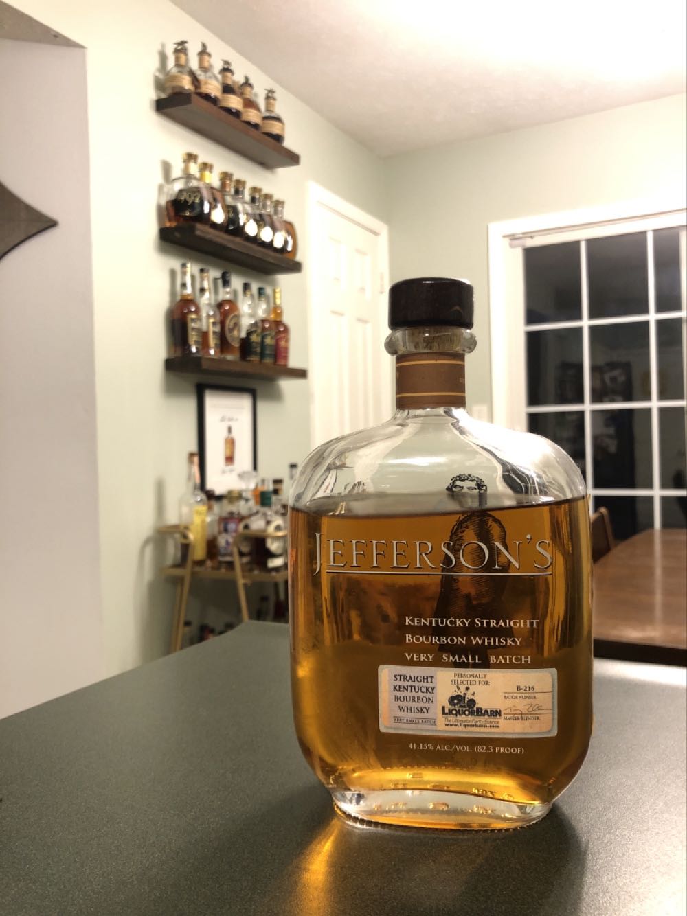 Jefferson’s Bourbon - McLane & Kayne, Louisville KY (750mL) alcohol collectible [Barcode 655709000303] - Main Image 3