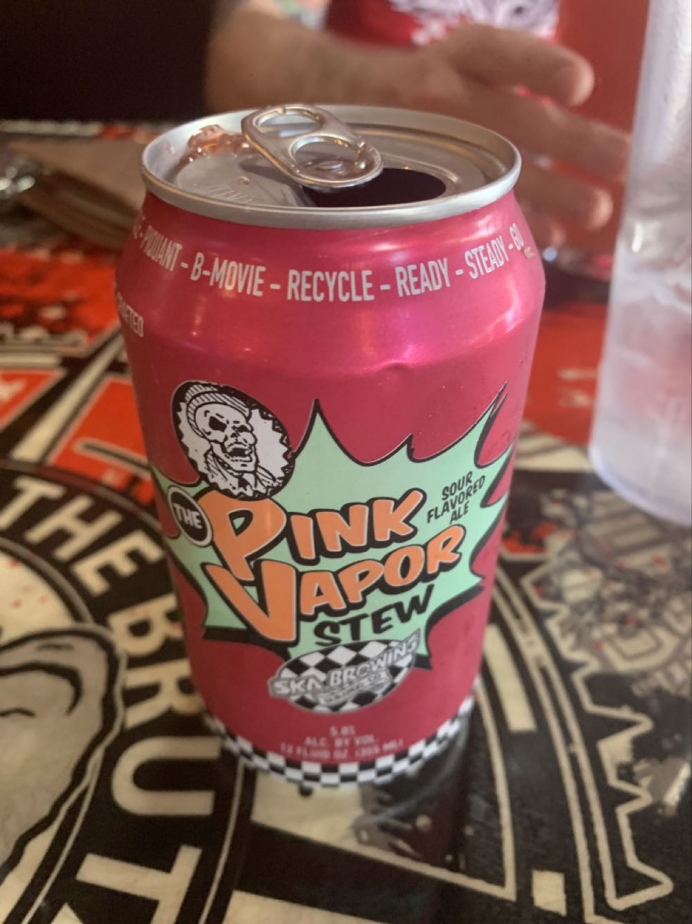 Pink Vapor Stew - Ska Brewing Company alcohol collectible [Barcode 662502000799] - Main Image 2