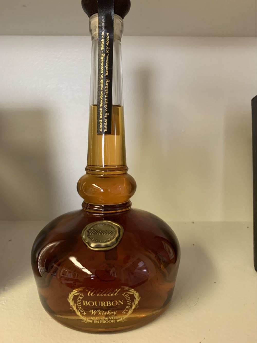 Willett Pot Still Bourbon - Willett Distillery (750mL) alcohol collectible [Barcode 680203019353] - Main Image 3