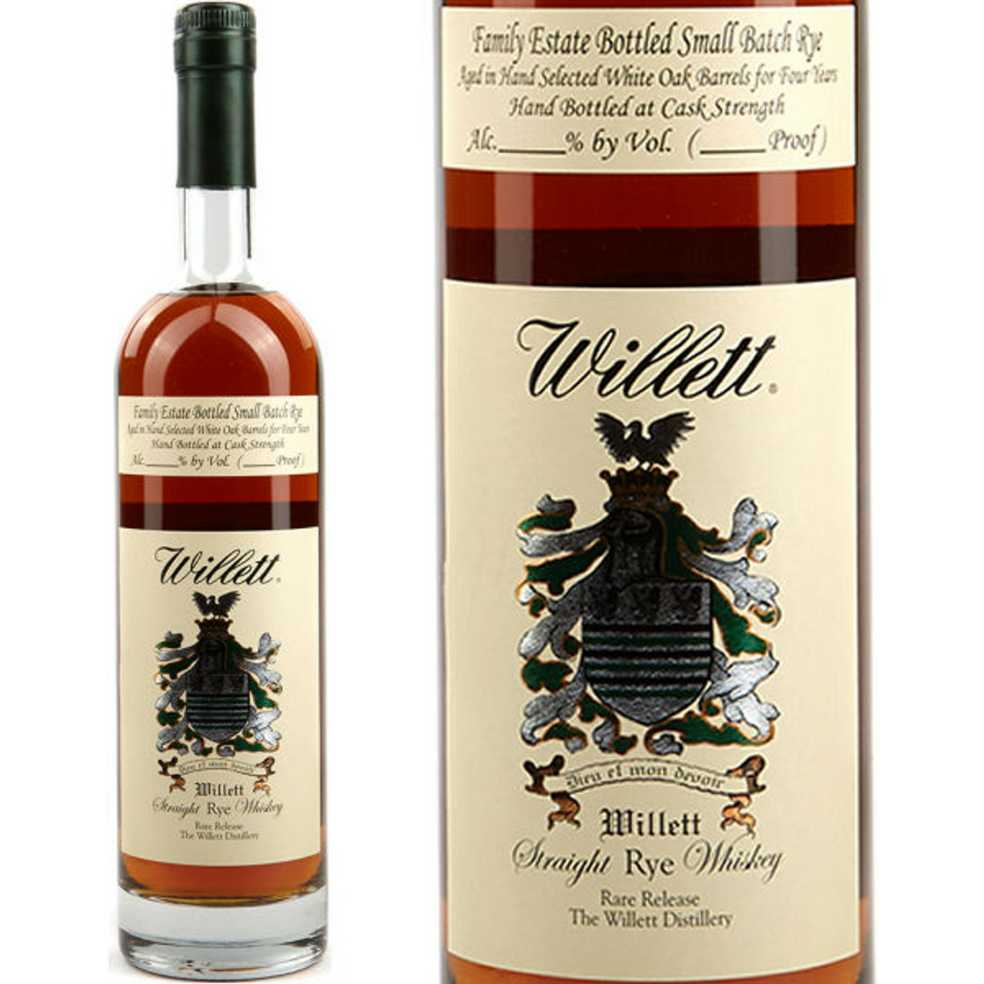 Willet Straight Rye Whiskey 4yr Danish Export - The Willet Distillery (750 mL) alcohol collectible [Barcode 680203092073] - Main Image 3