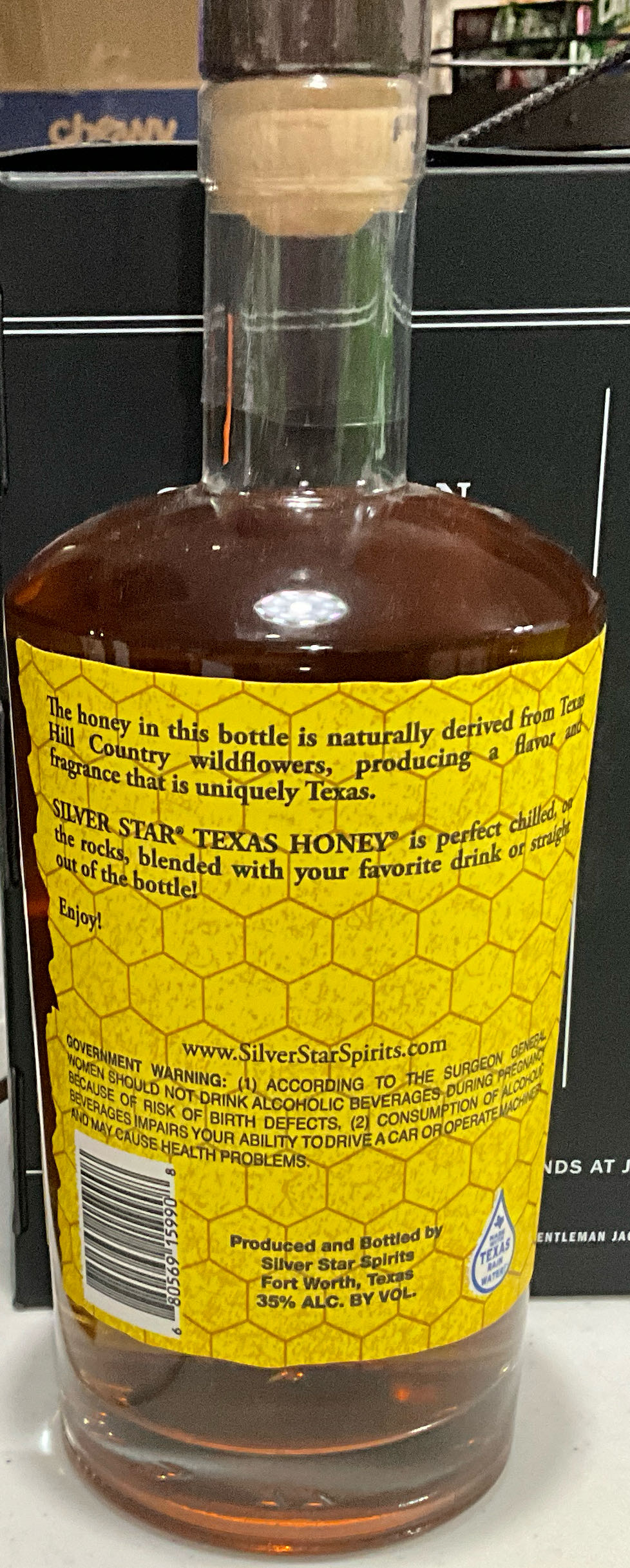 Silverstar Texas Honey Liqueur - Trinity River Distillery (750 mL) alcohol collectible [Barcode 680569159908] - Main Image 2