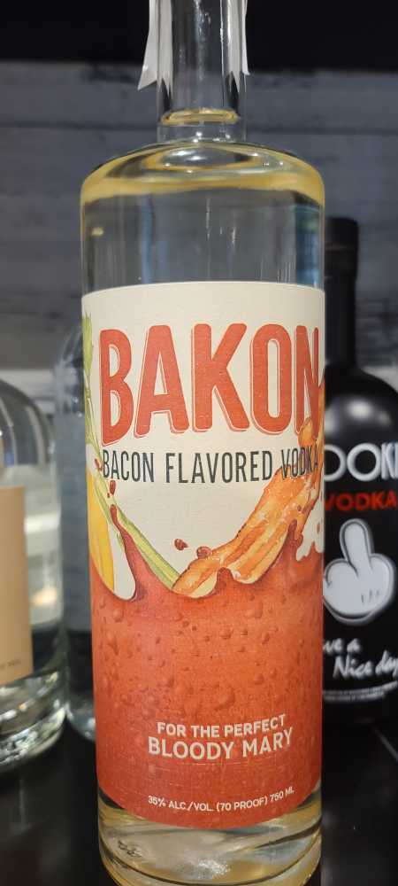 Bakon Vodka - Black Rock Spirits (750 mL) alcohol collectible [Barcode 681622127605] - Main Image 3